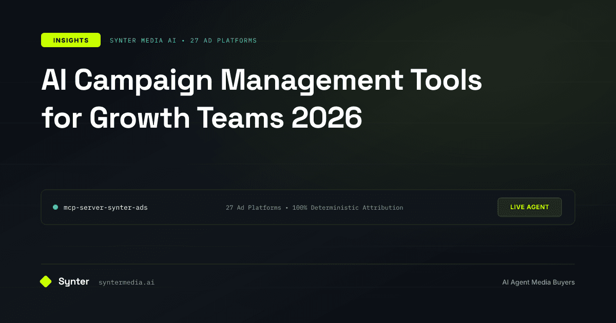 AI Campaign Management Tools for Growth Teams 2026