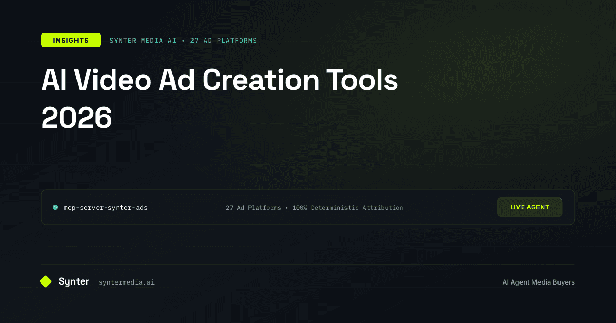 AI Video Ad Creation Tools 2026