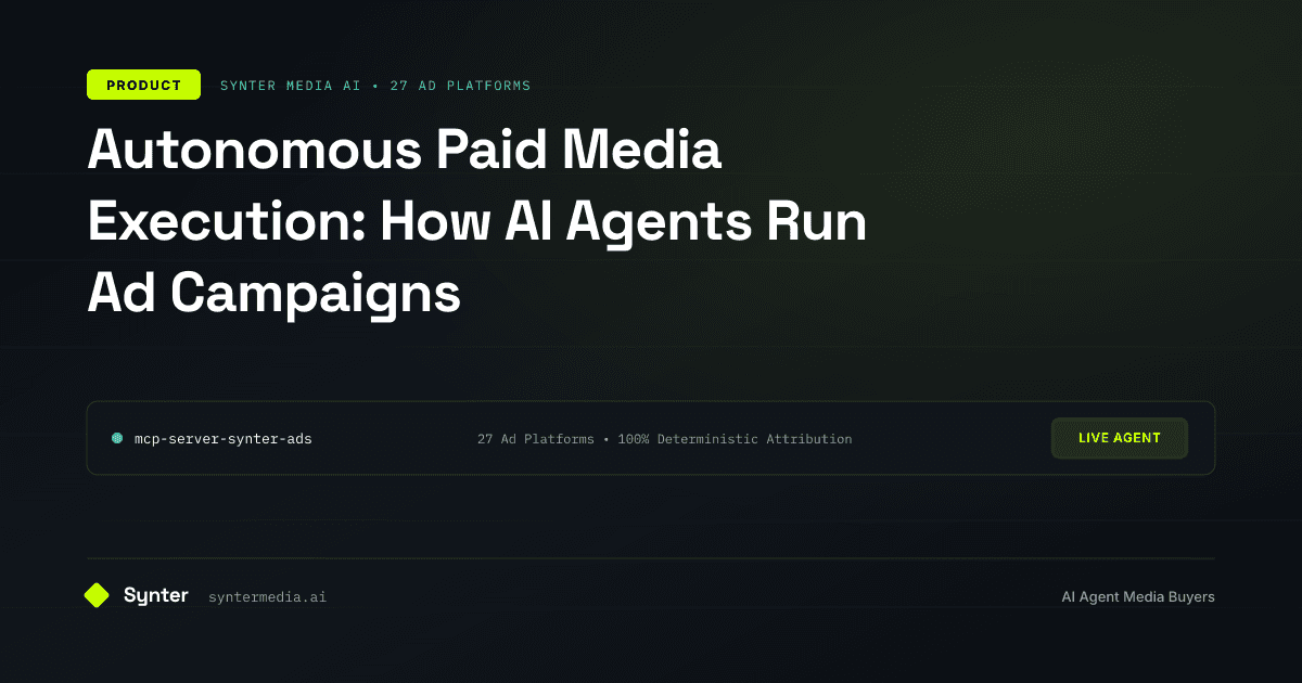 Autonomous Paid Media Execution: How AI Agents Run Ad Campaigns