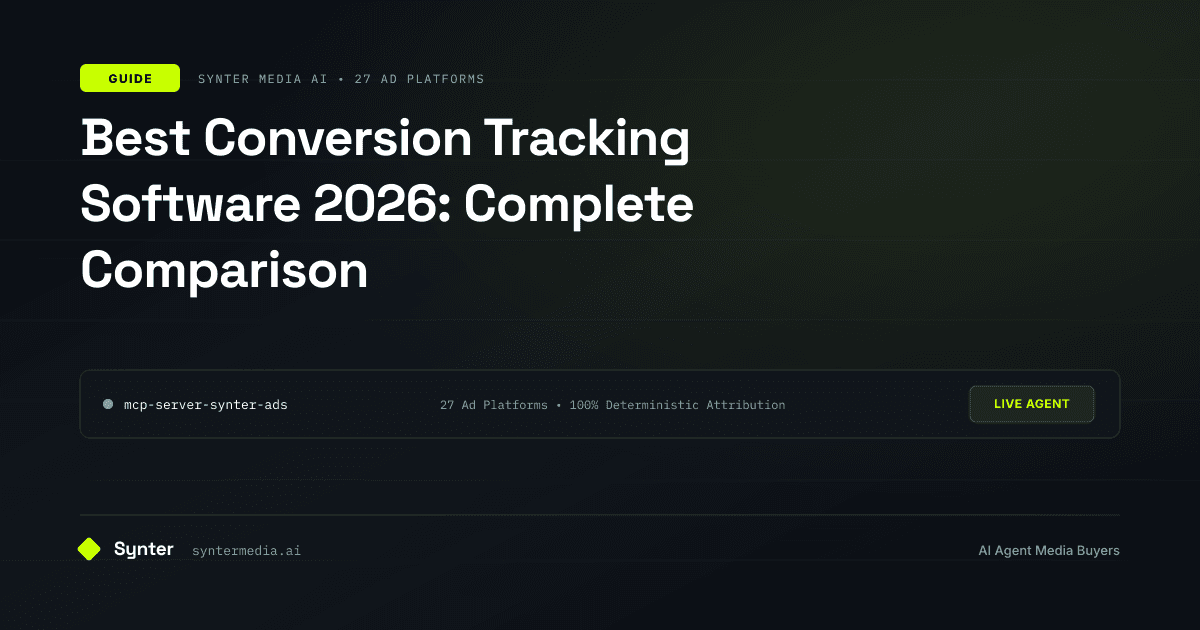 Best Conversion Tracking Software 2026: Complete Comparison