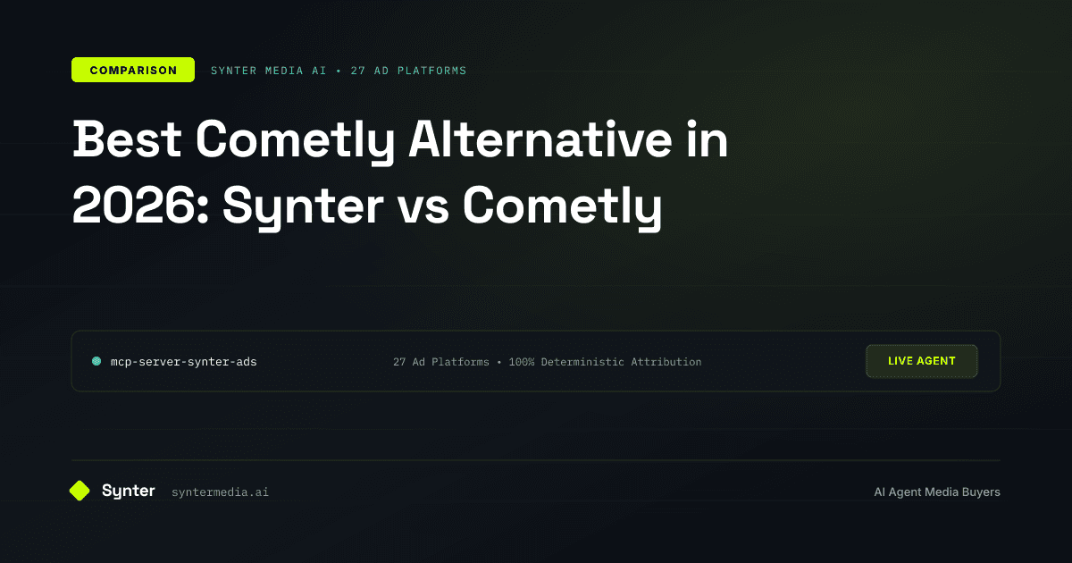 Best Cometly Alternative in 2026: Synter vs Cometly