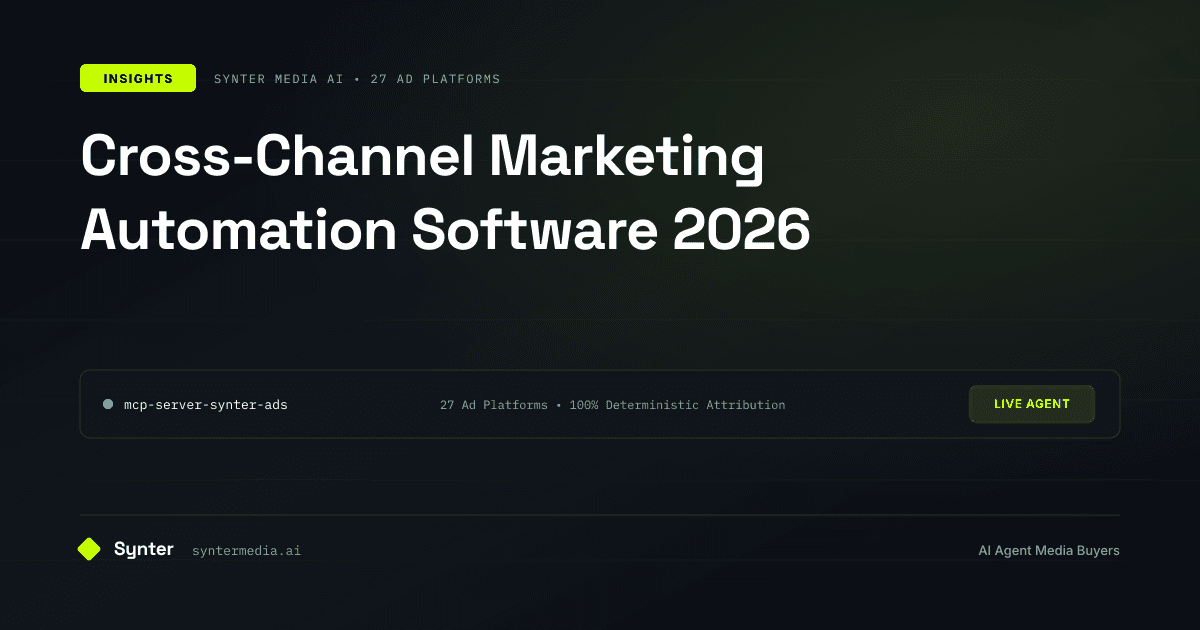 Cross-Channel Marketing Automation Software 2026