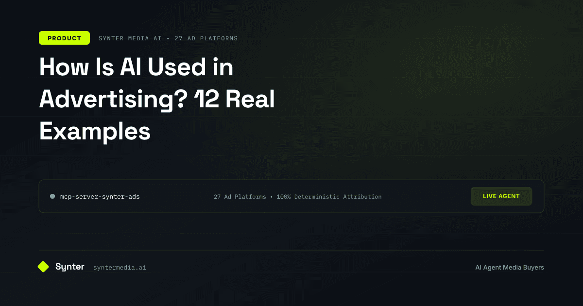 How Is AI Used in Advertising? 12 Real Examples