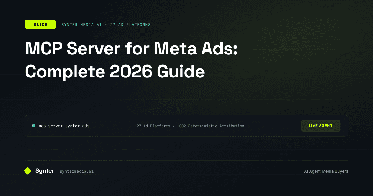 MCP Server for Meta Ads: Complete 2026 Guide