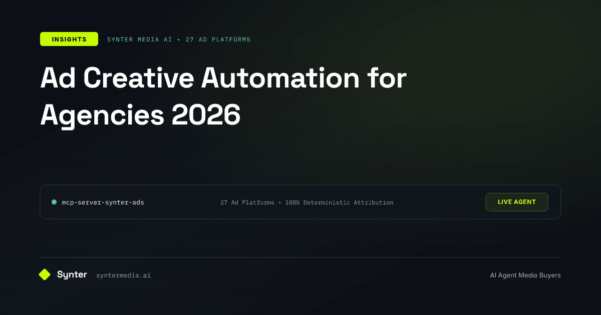 Ad Creative Automation for Agencies 2026