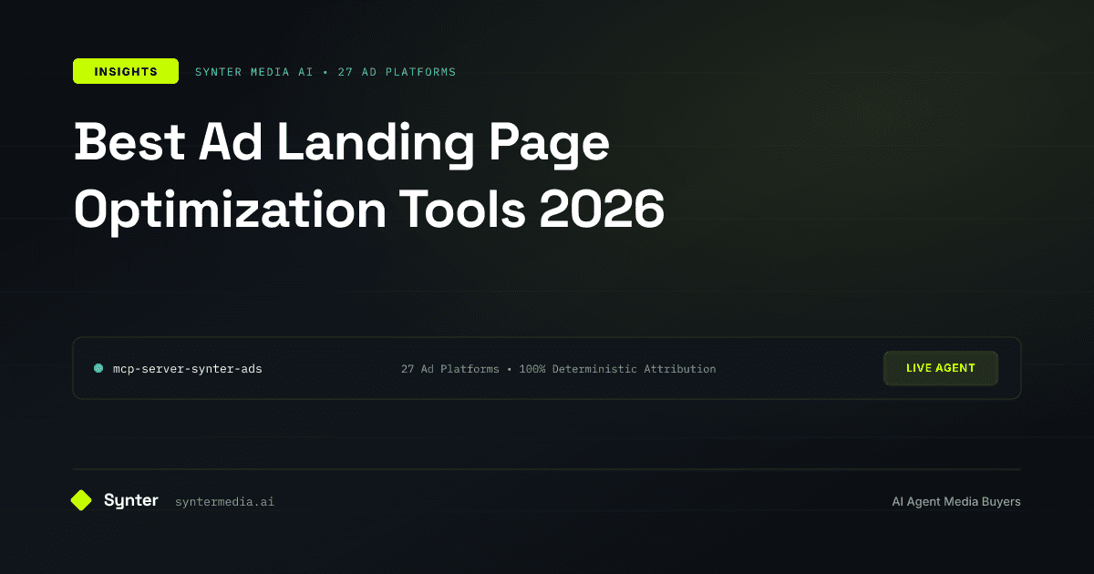 Best Ad Landing Page Optimization Tools 2026