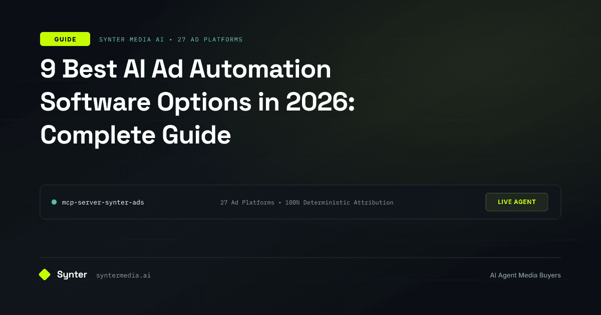 9 Best AI Ad Automation Software Options in 2026: Complete Guide