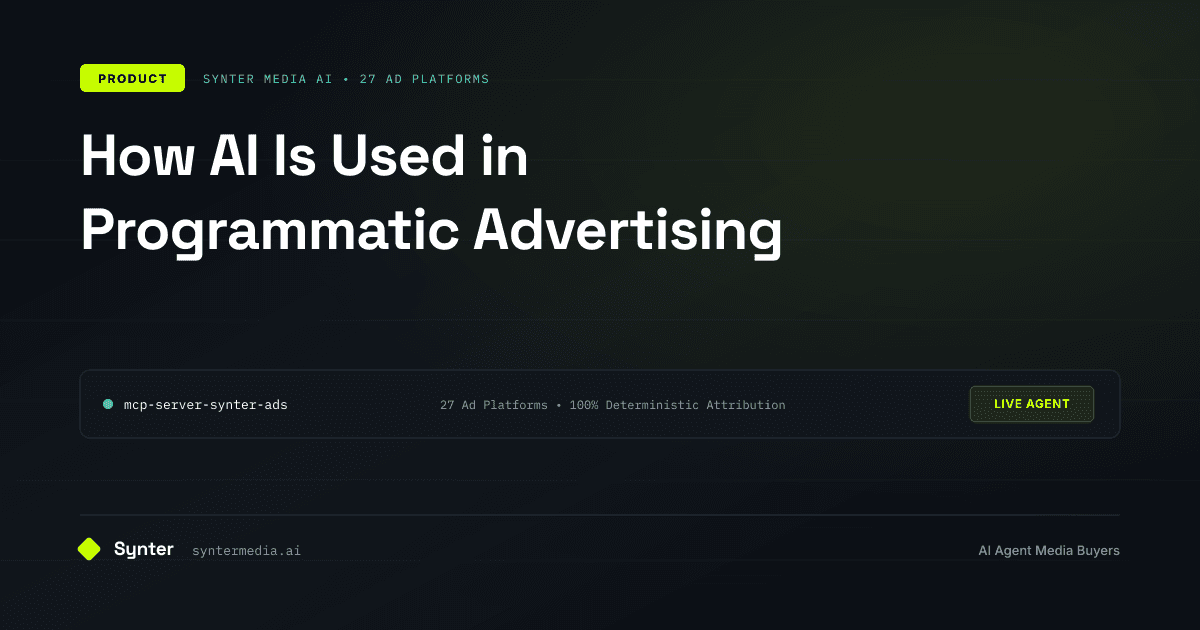 How AI Is Used in Programmatic Advertising