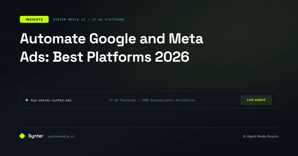 Automate Google and Meta Ads: Best Platforms 2026