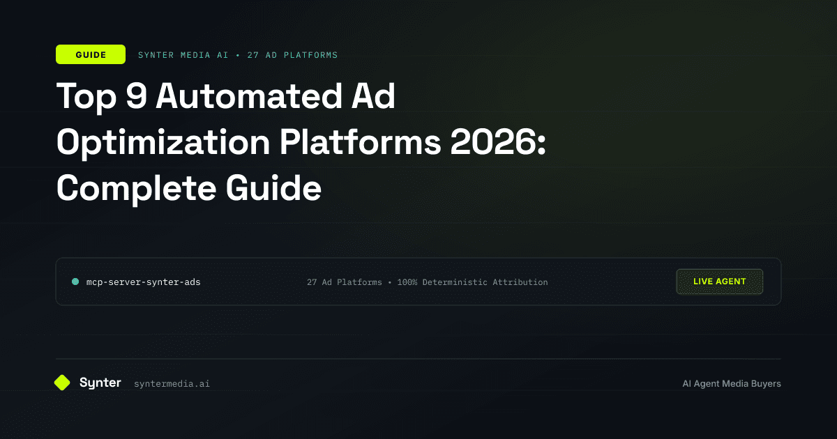Top 9 Automated Ad Optimization Platforms 2026: Complete Guide