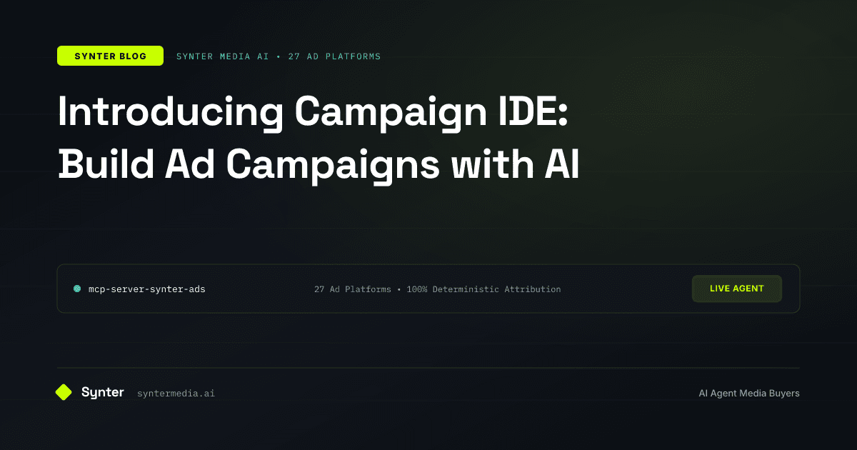 Introducing Campaign IDE: Build Ad Campaigns with AI