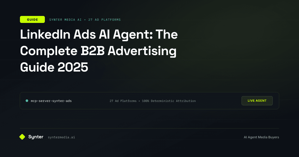 LinkedIn Ads AI Agent: The Complete B2B Advertising Guide 2025