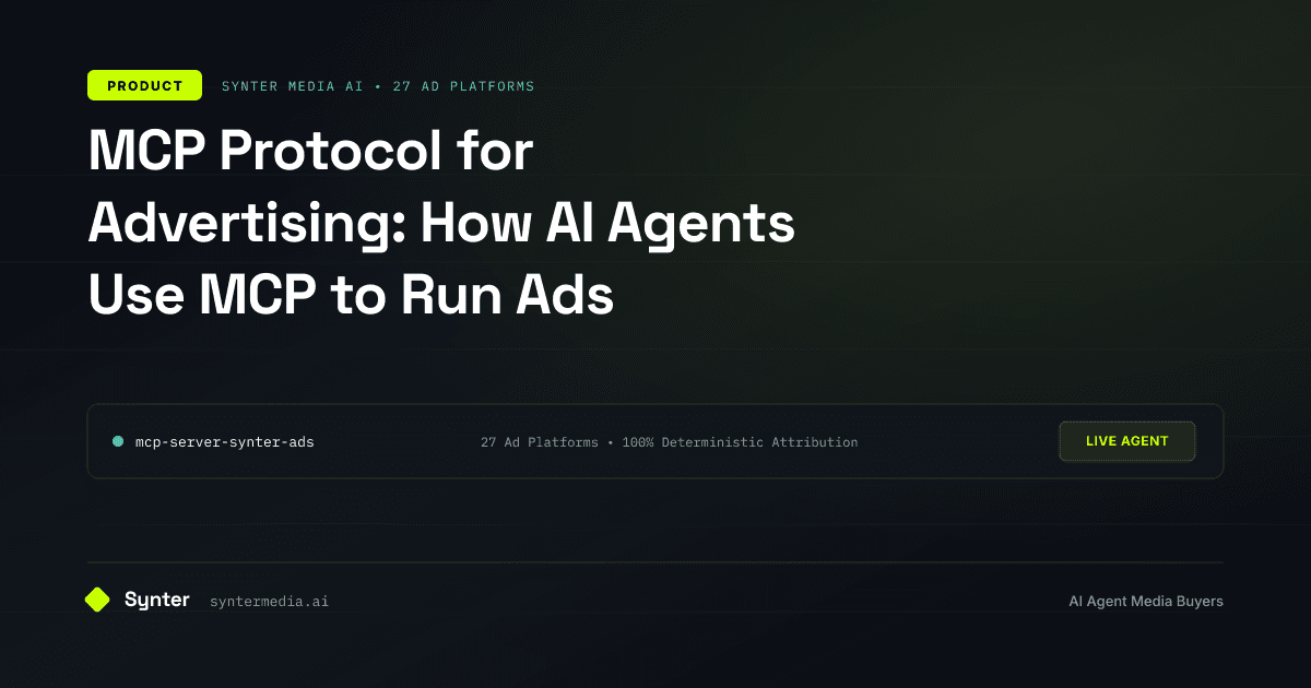 MCP Protocol for Advertising: How AI Agents Use MCP to Run Ads