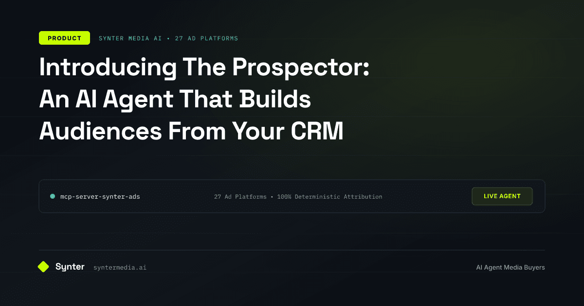Introducing The Prospector: An AI Agent That Builds Audiences From Your CRM