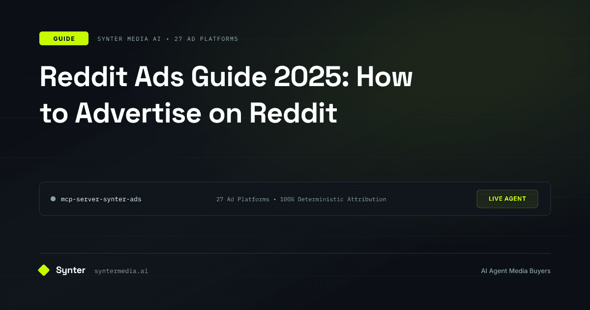 Reddit Ads Guide 2025: How to Advertise on Reddit
