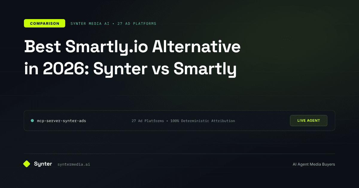 Best Smartly.io Alternative in 2026: Synter vs Smartly